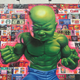 Illustration for article titled This Disturbingly Amazing Baby Hulk Mural Just Went Up in New York City